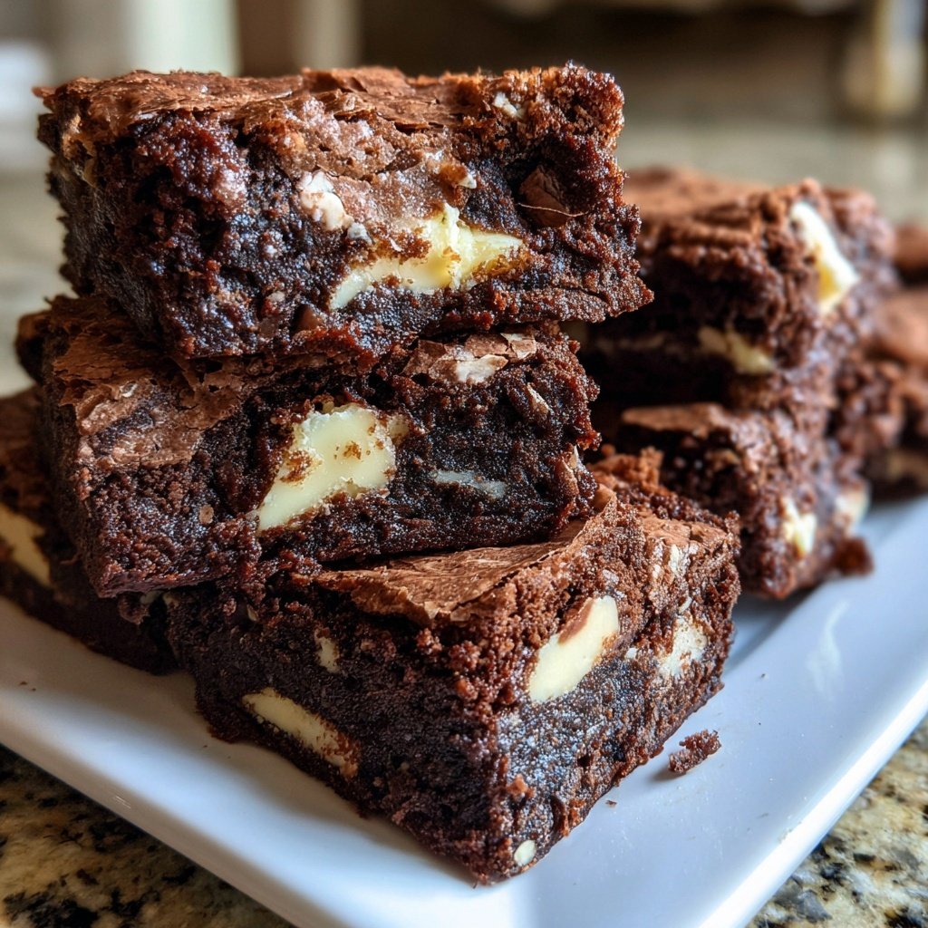 White Chocolate Brownies