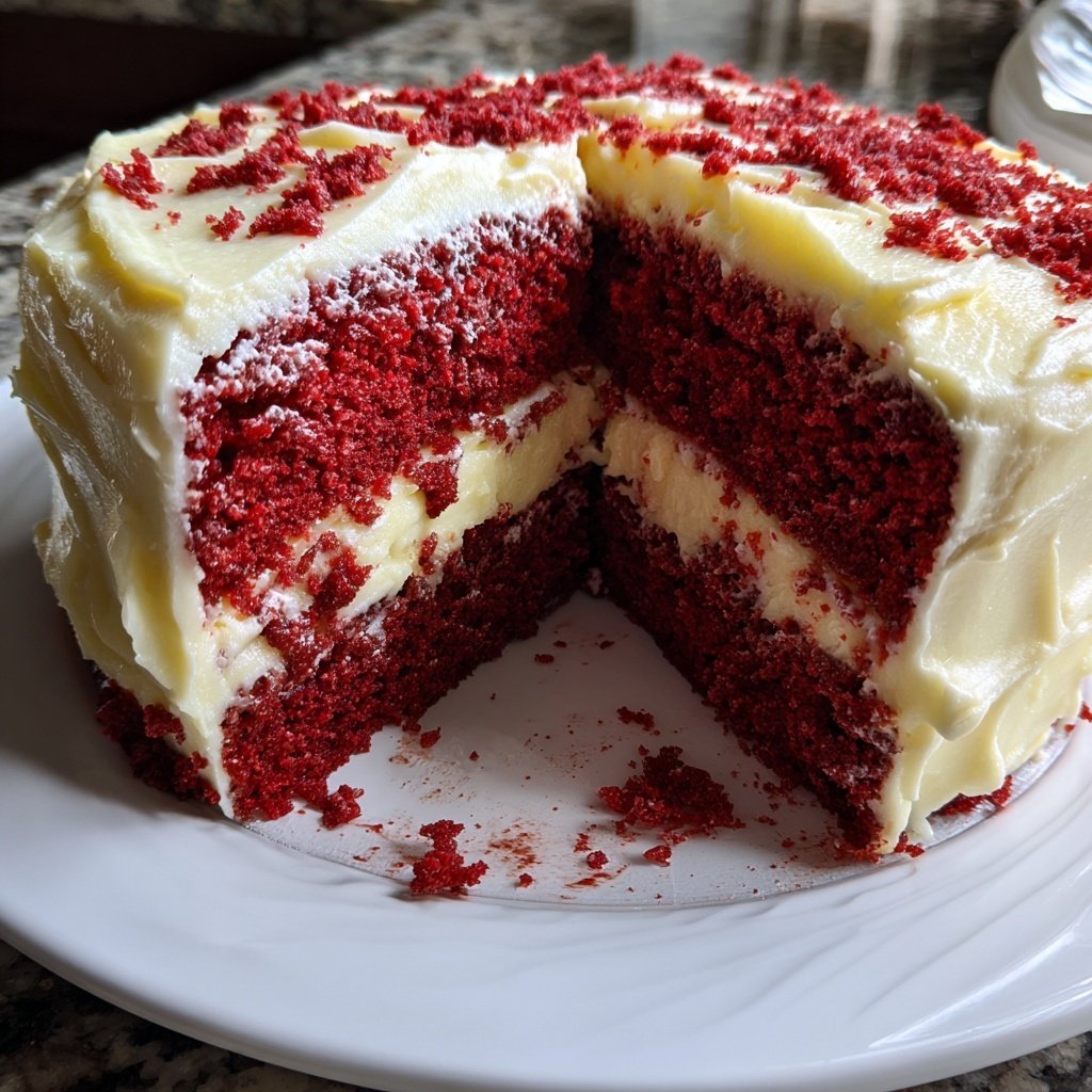 Red Velvet Cake for Valentine’s Day