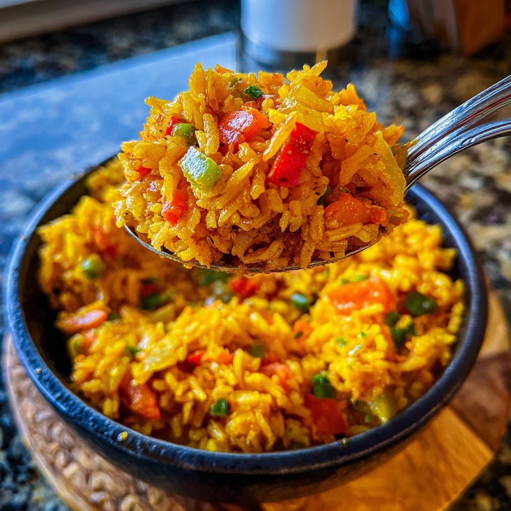 Jamaican Spiced Vegetable Rice