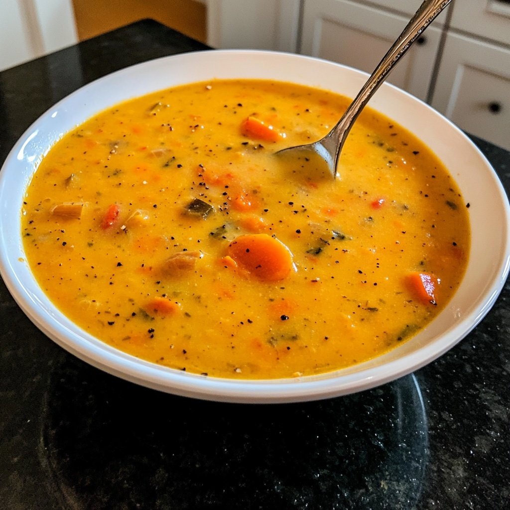 Squash Soup Roasted Veggie Blend